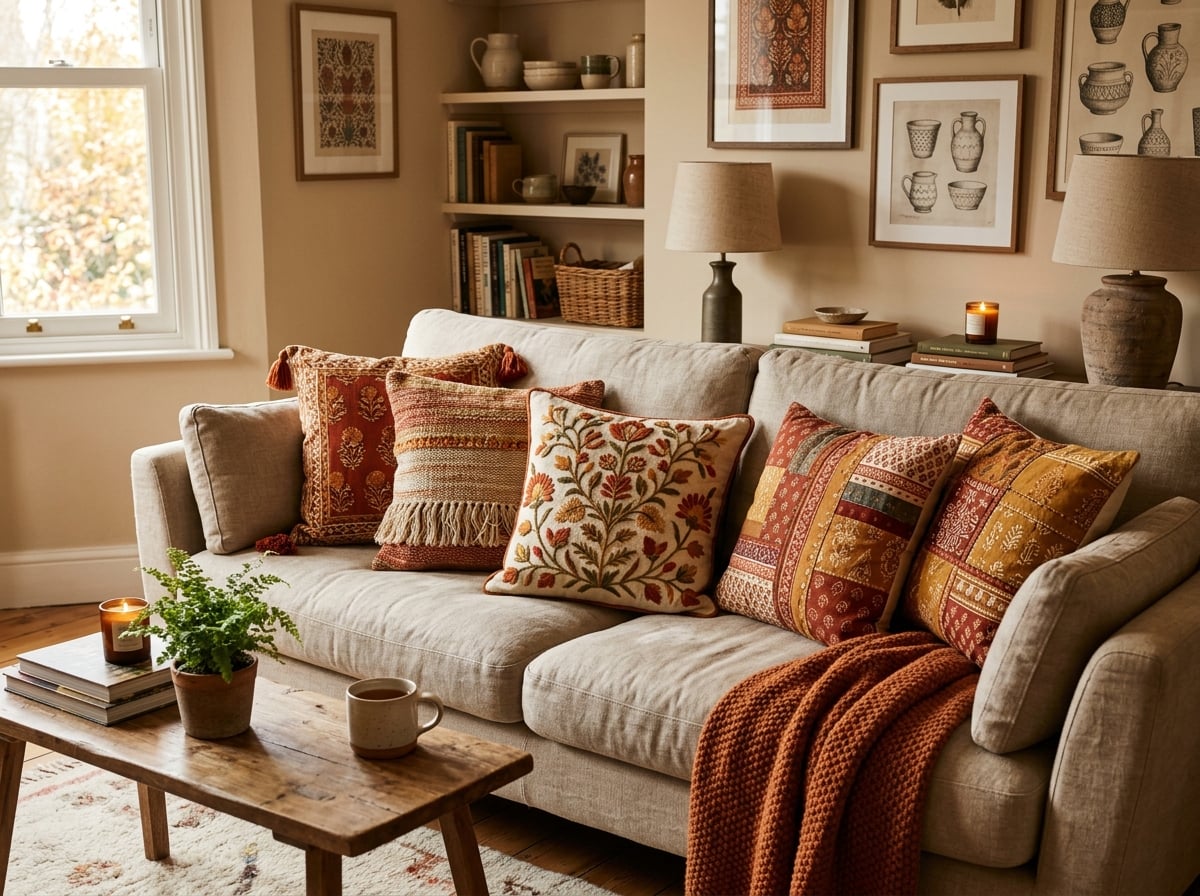Decorative handmade pillow cases